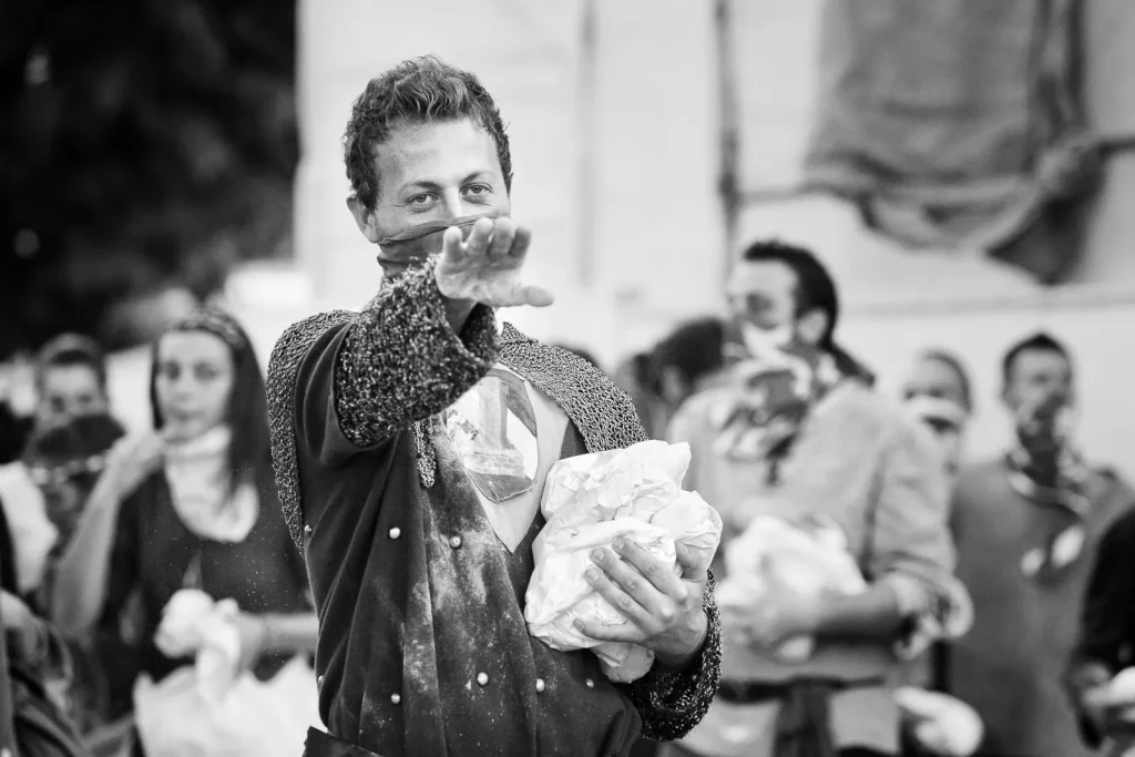 La battaglia della Farina di Città della Pieve - Umbria 2010