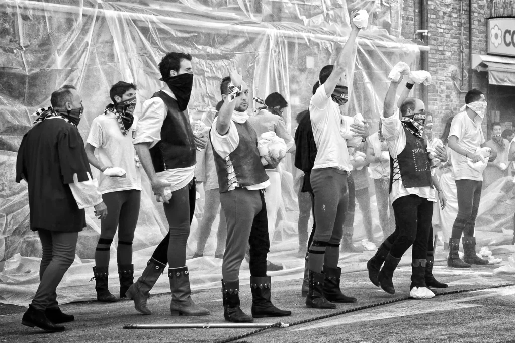 La battaglia della Farina di Città della Pieve - Umbria 2010