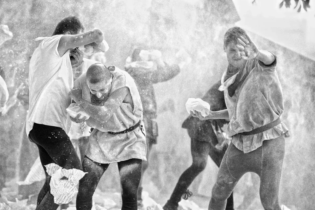 La battaglia della Farina di Città della Pieve - Umbria 2010