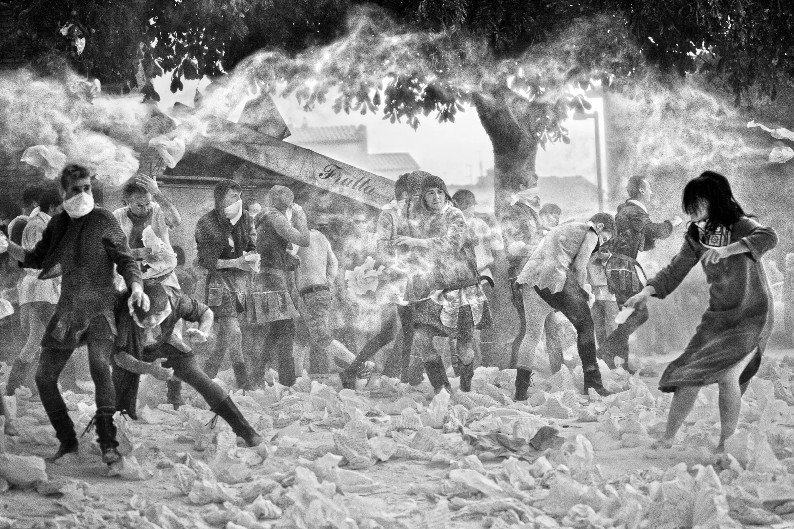 La battaglia della Farina di Città della Pieve - Umbria 2010