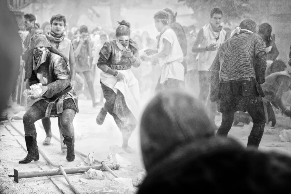 La battaglia della Farina di Città della Pieve - Umbria 2010