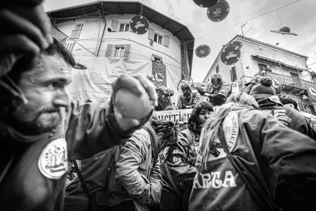 La battaglia delle Arance di Ivrea - Storico Carnevale di Ivrea