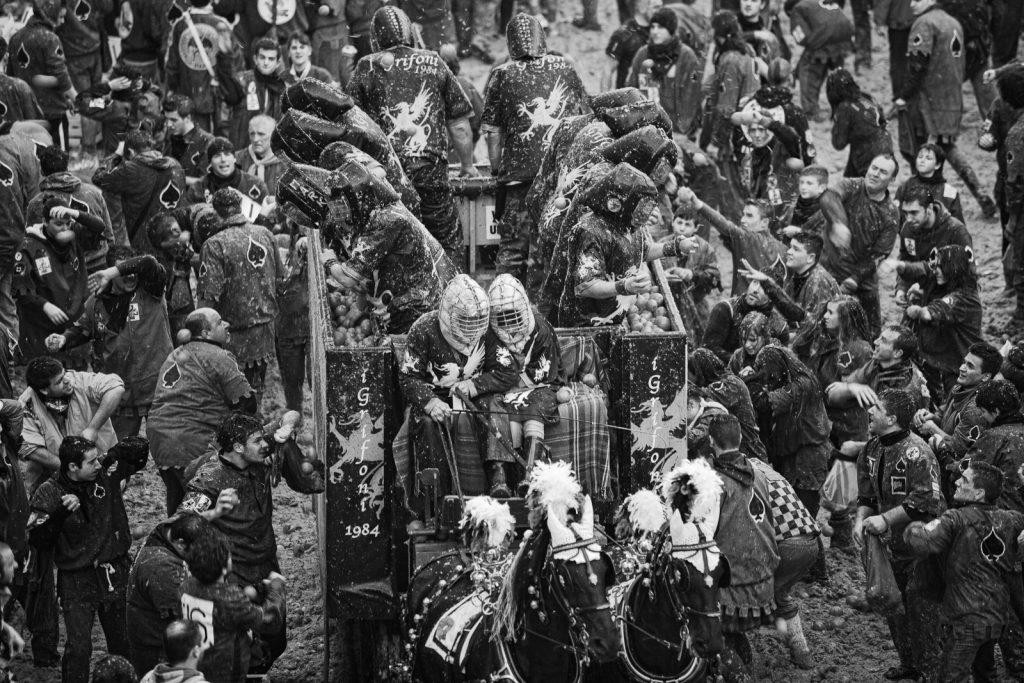 La battaglia delle Arance di Ivrea - Storico Carnevale di Ivrea