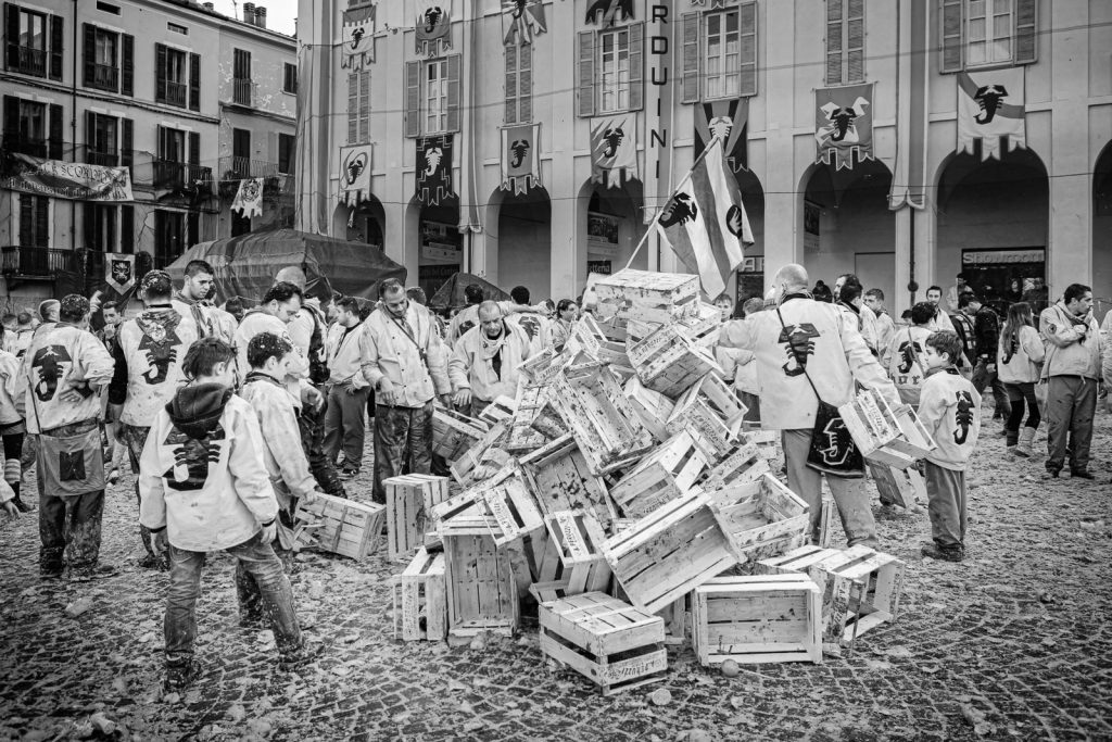 La battaglia delle Arance di Ivrea - Storico Carnevale di Ivrea