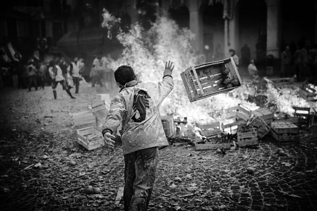 La battaglia delle Arance di Ivrea - Storico Carnevale di Ivrea