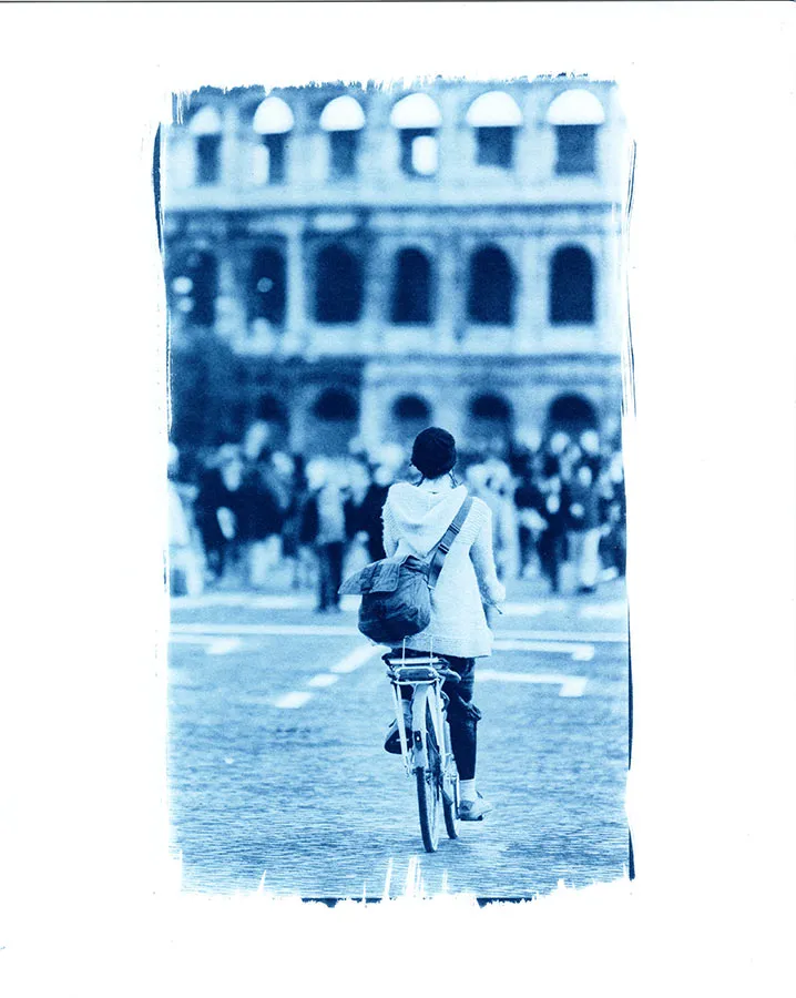 Printing in Cyanotype