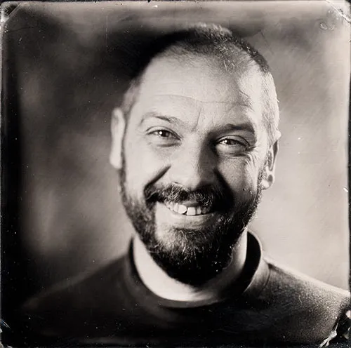 Self portrait 2020 Wetplate Collodion